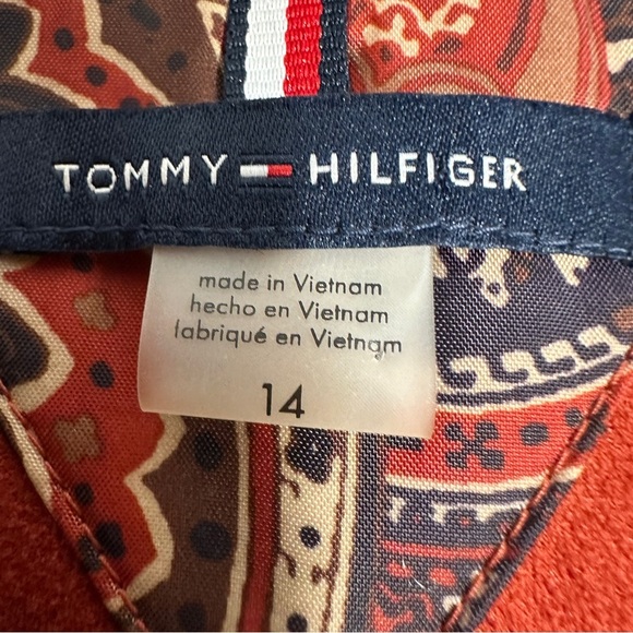 NWOT Tommy Hilfiger sz. 14 blazer, suede feel, sienna color, fall, academia - Picture 3 of 12